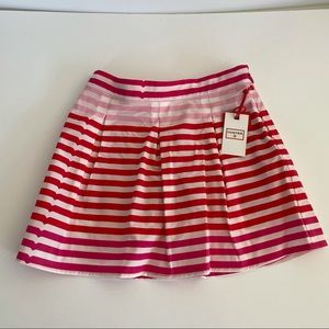 NWT Girls Hunter striped skirt skort size 4/5